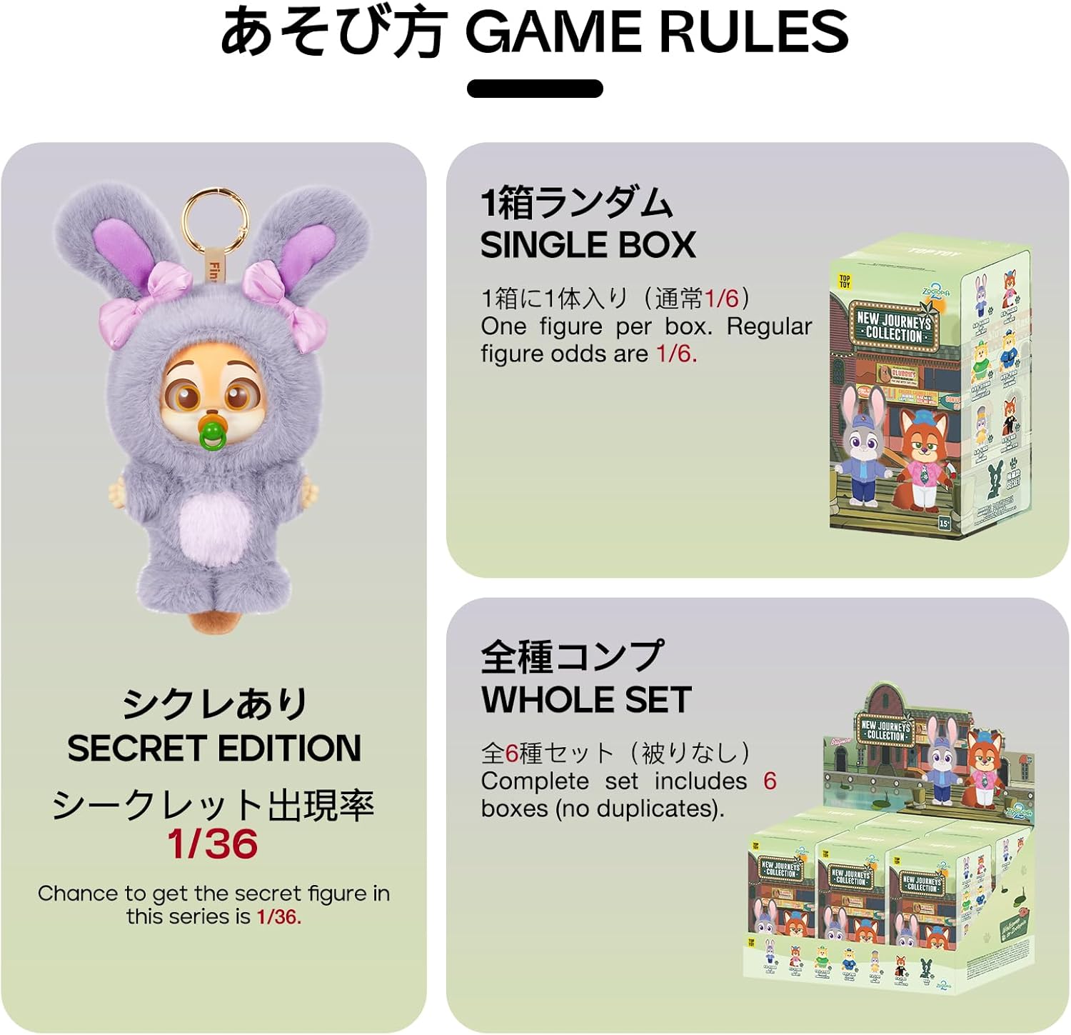 TOP TOY Disney Zootopia 2 "New Journey" Plush Series (1 Piece), Gacha Blind, Box Figure, Plastic Model, Premium Toy, Zootopia Birthday Gift, For Collectors