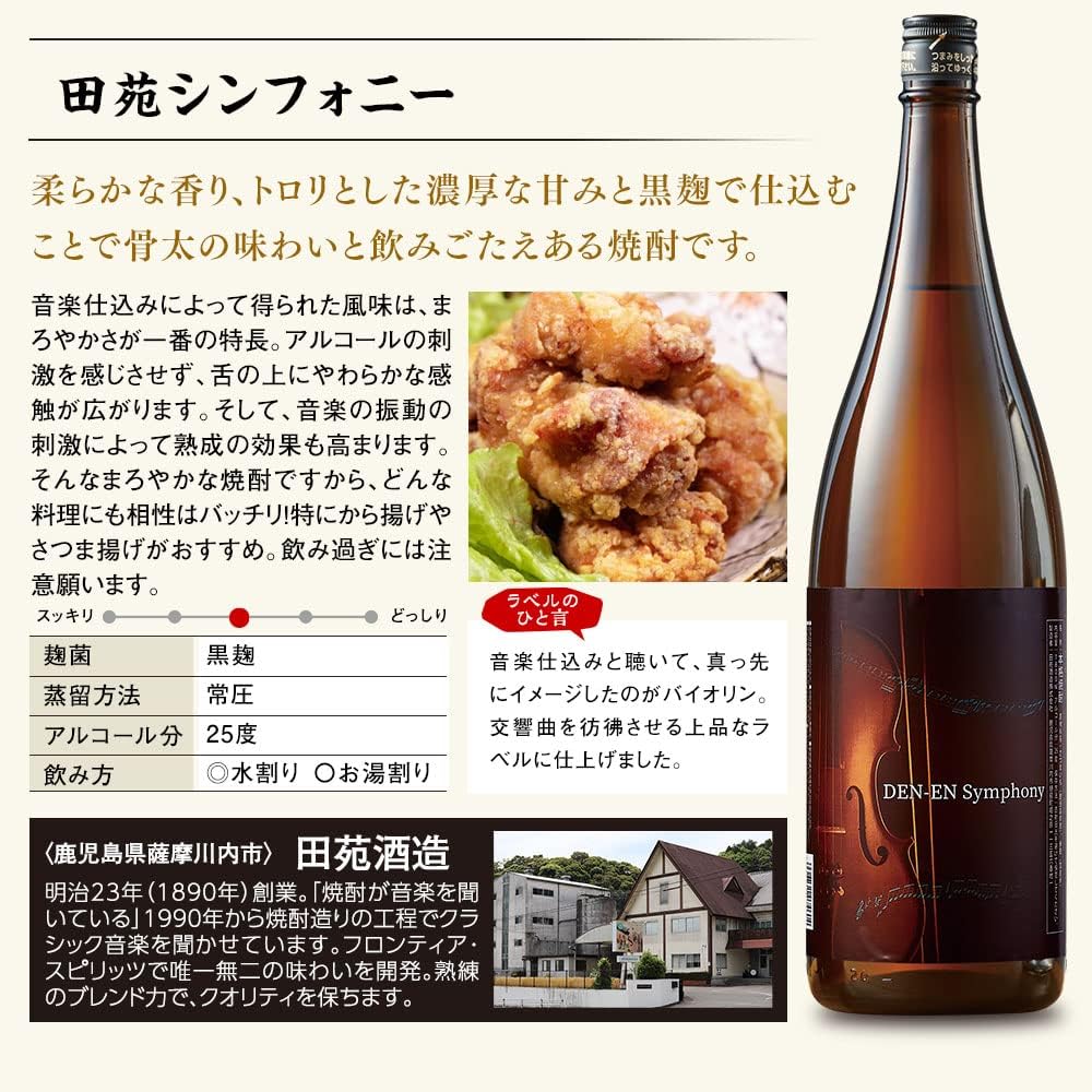 Belluna Gourmet Shochu Drink Comparison Set (Satsuma Gokura / 1,800 ml (60.9 fl oz) x 5 Bottles), Sweet Potato Shochu, Assorted, Alcohol, Celebration, Souvenir, Gift, Present, Mother's Day, Father's