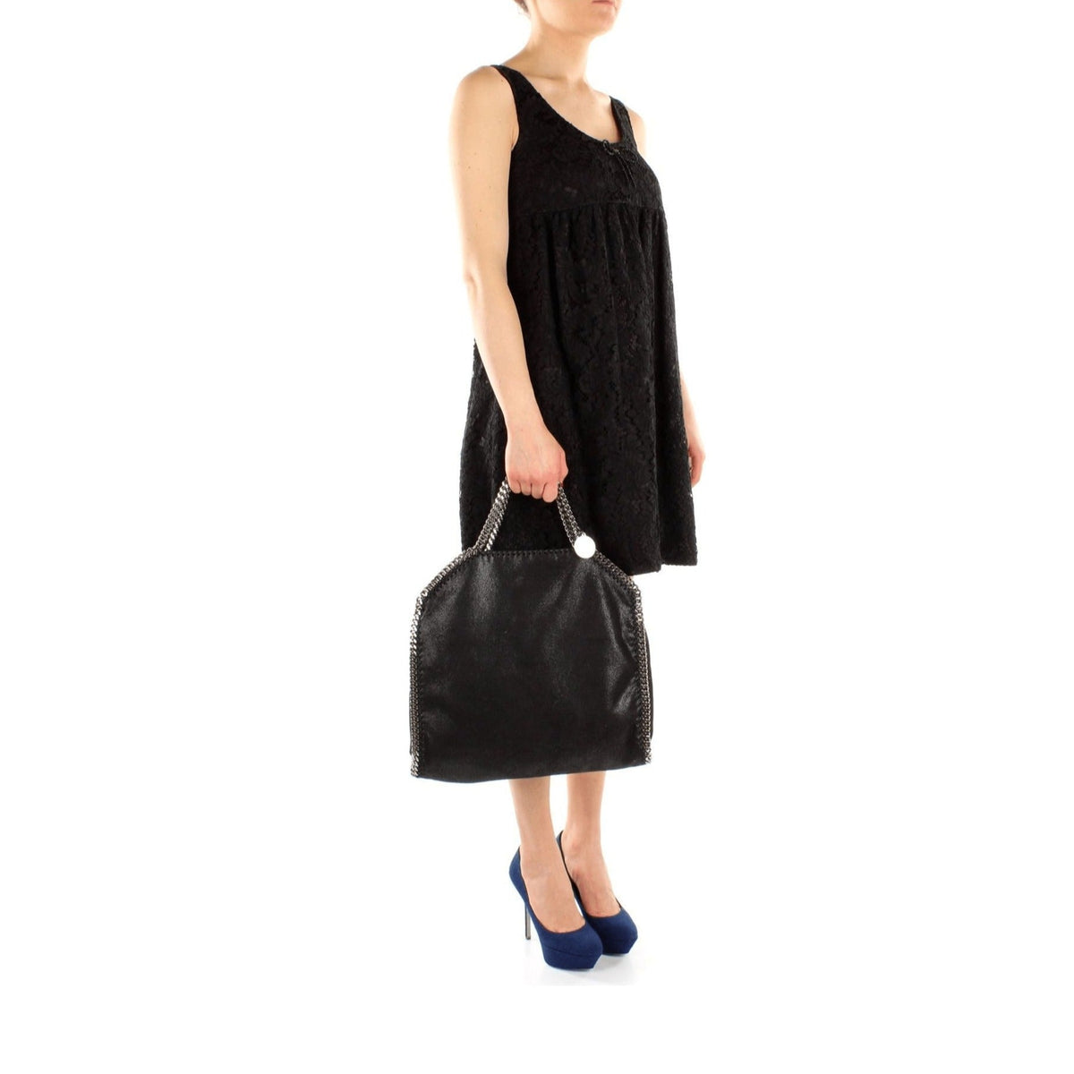 Stella ステラ・マッカートニーのハンドバッグ女性s エコスエードブラック - Image 6