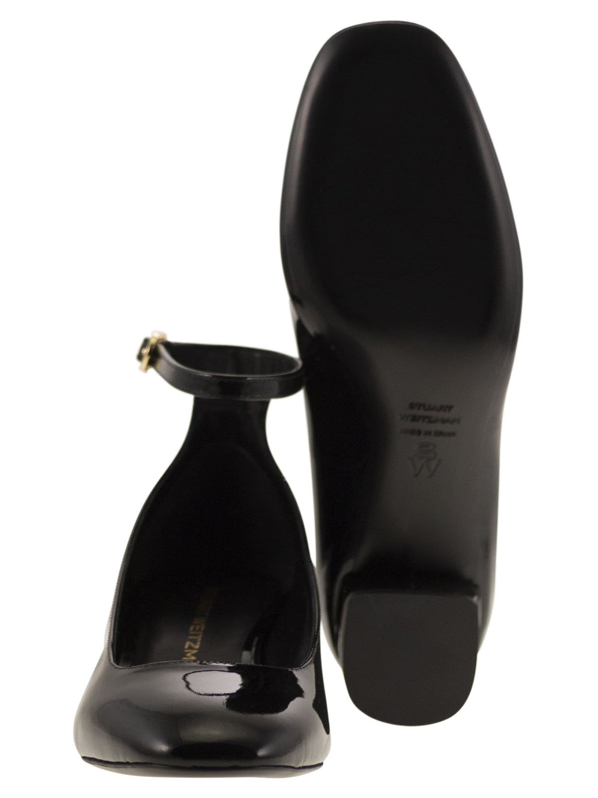 Stuart スチュアートワイツマンジェーンアンクルストラップポンプ - Image 6