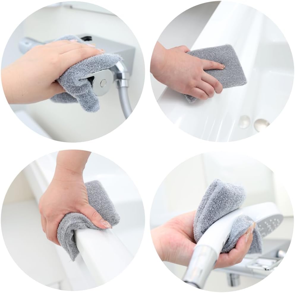 Bath Cleaner, Bath Artisan (16.9 fl oz (500 ml), Bath Sponge (3.9 x 6.3 inches (10 x 16 cm), Thickness 1.4 inches (3.5 cm), Set, Stubborn, Bath, Dirt, Water Scale, Cleaner, Cleaning Agent