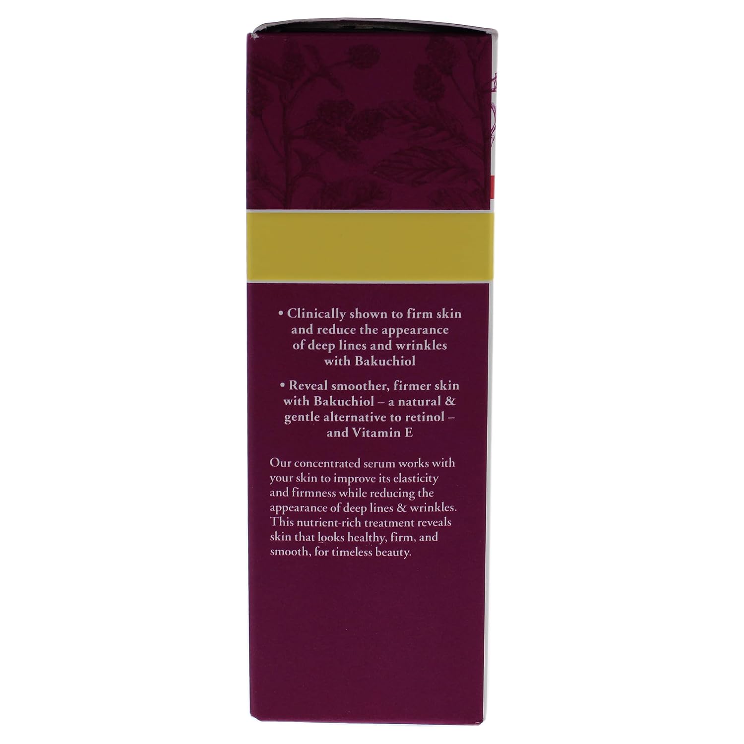 Burt's Bees - Suero reafirmante intensivo renovador con alternativa de retinol natural, Bakuchiol – 1 onza (el embalaje puede variar)