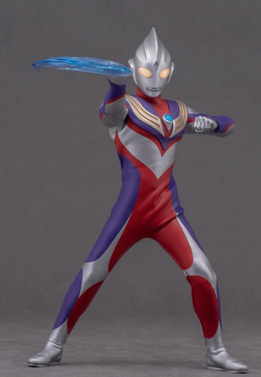 Alphamax Ultraman Tiga, Multi-Type, 1/12 Action Figure, Complete Product, Luminous, Japanese Version
