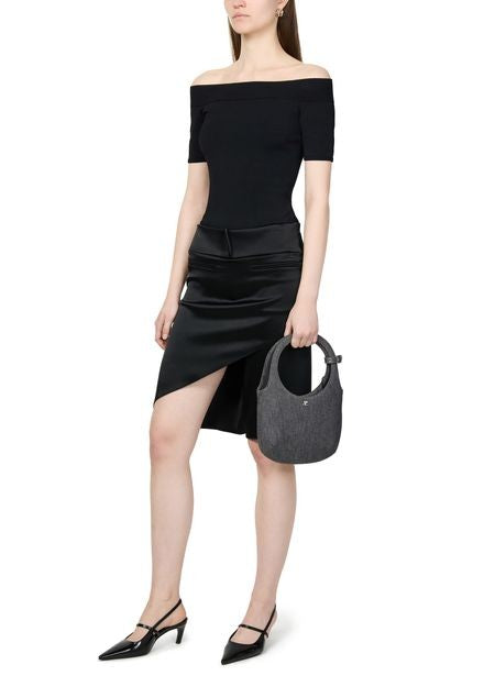 COURREGES Inifinity satin midi skirt - Image 6