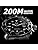 [HYAKUICHI 101] No.1 ヒャクイチ クォーツ ダイバーズウォッチ 日付表示 20気圧防水 腕時計 HYAKU1-001 (レッド)