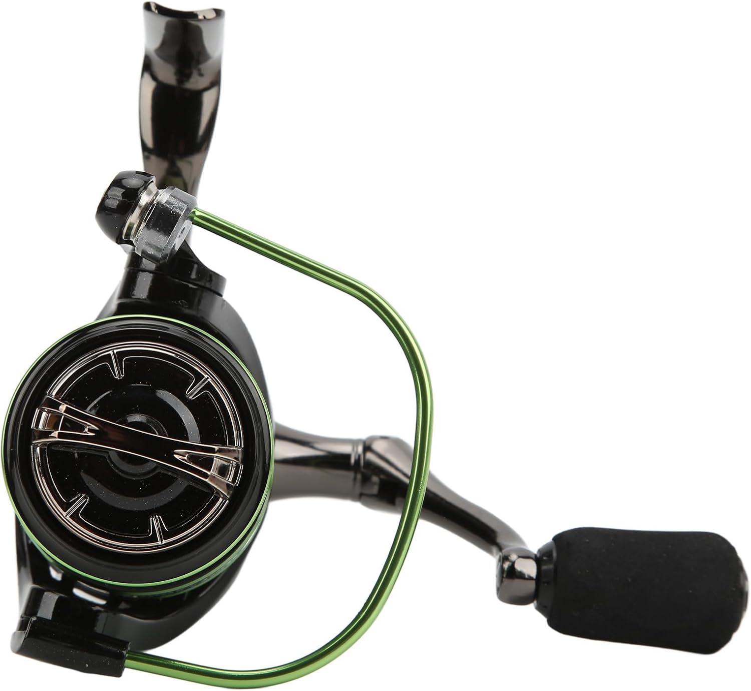 All Metal 5.2:1 Spinning Fishing Reel Geometric Cup Sealed Bearing High Performance Metal for Fishing Lovers