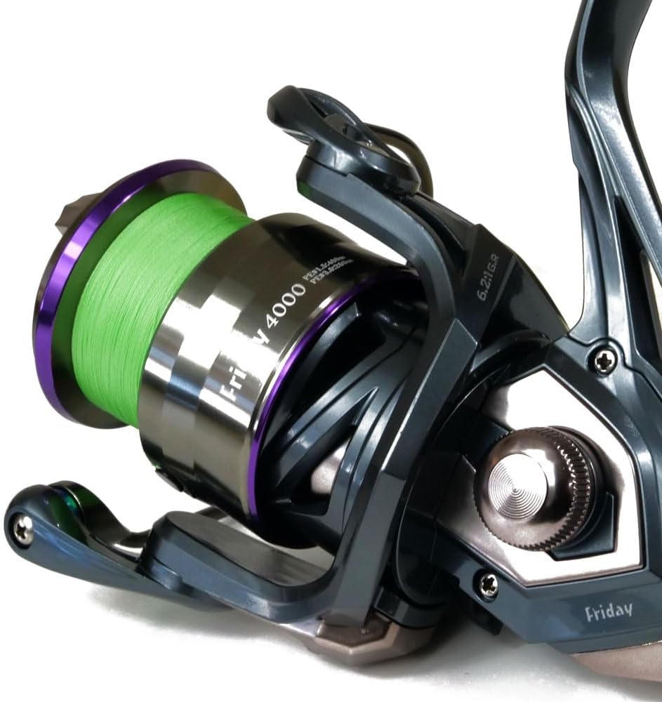 ori-781206 Spinning Reel with PE Line Friday 3 XE4000 No. 1.5 668.6 ft (200 m)