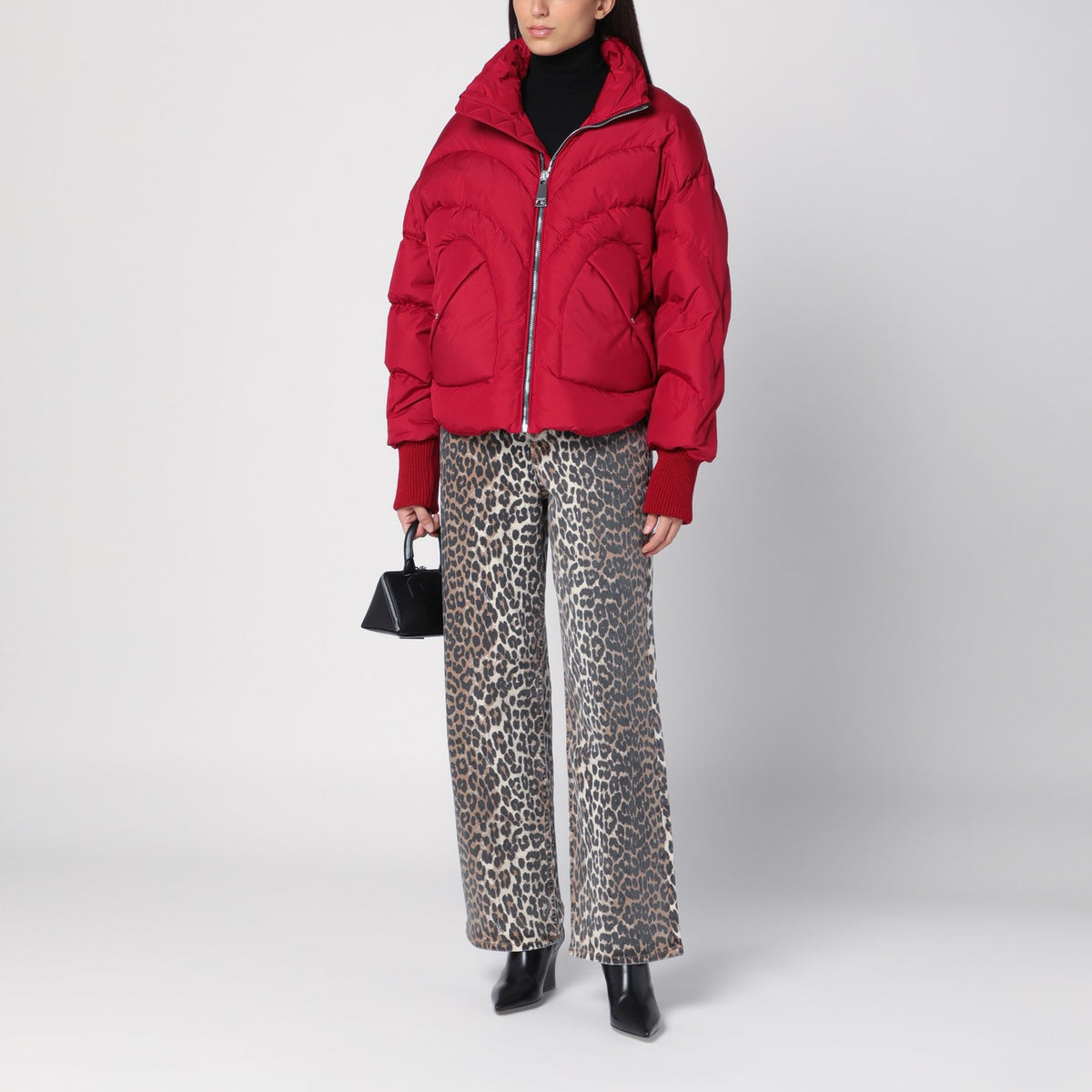 Khrisjoy Khrisjoy Red Corazon Paddedジャケット - Image 7