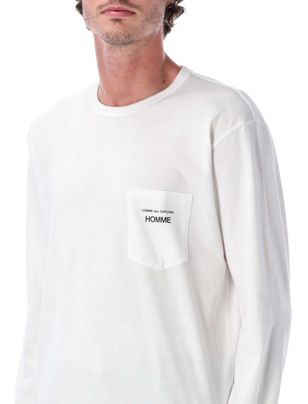 Comme Comme Des Garcons Homme Tシャツとポロスホワイト - Image 7