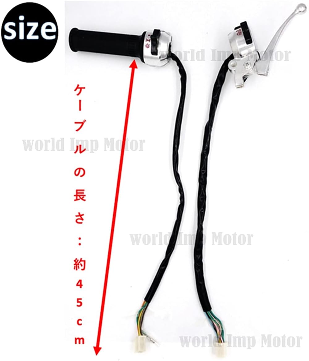 Honda Handle Switch Left and Right Set for Monkey Gorilla with Grip for HONDA General Purpose External Product