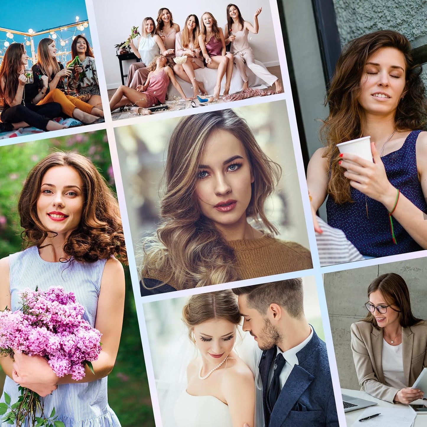 MAEXUS False Eyelashes, 120 Bundles Partial False Eyelashes, Super Dense False Eyelashes for Actress and Cosplay Makeup, Soft and Comfortable Part False Eyelashes for Doll-like Sweet Eyes, D-Shaped