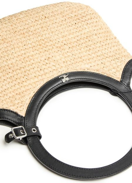 COURREGES Holy raphia handbag - Image 7