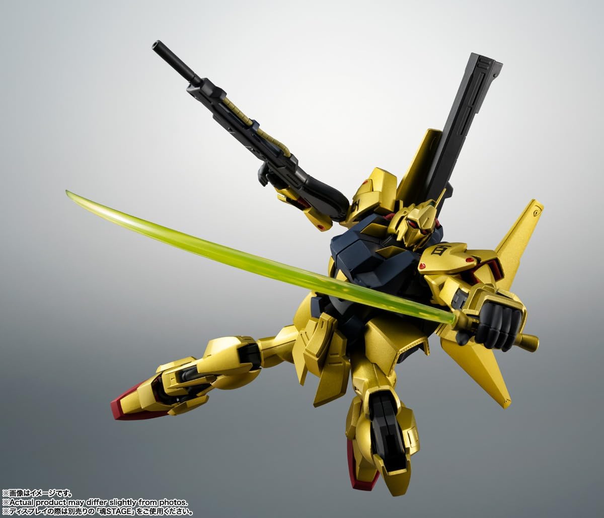 TAMASHII NATIONS Robot Spirits Mobile Suit Z Gundam MSN-00100 Hundred Series Version A.N.I.M.E. Approx. 5.1 inches (130 mm), PVC & ABS Pre-painted Action Figure