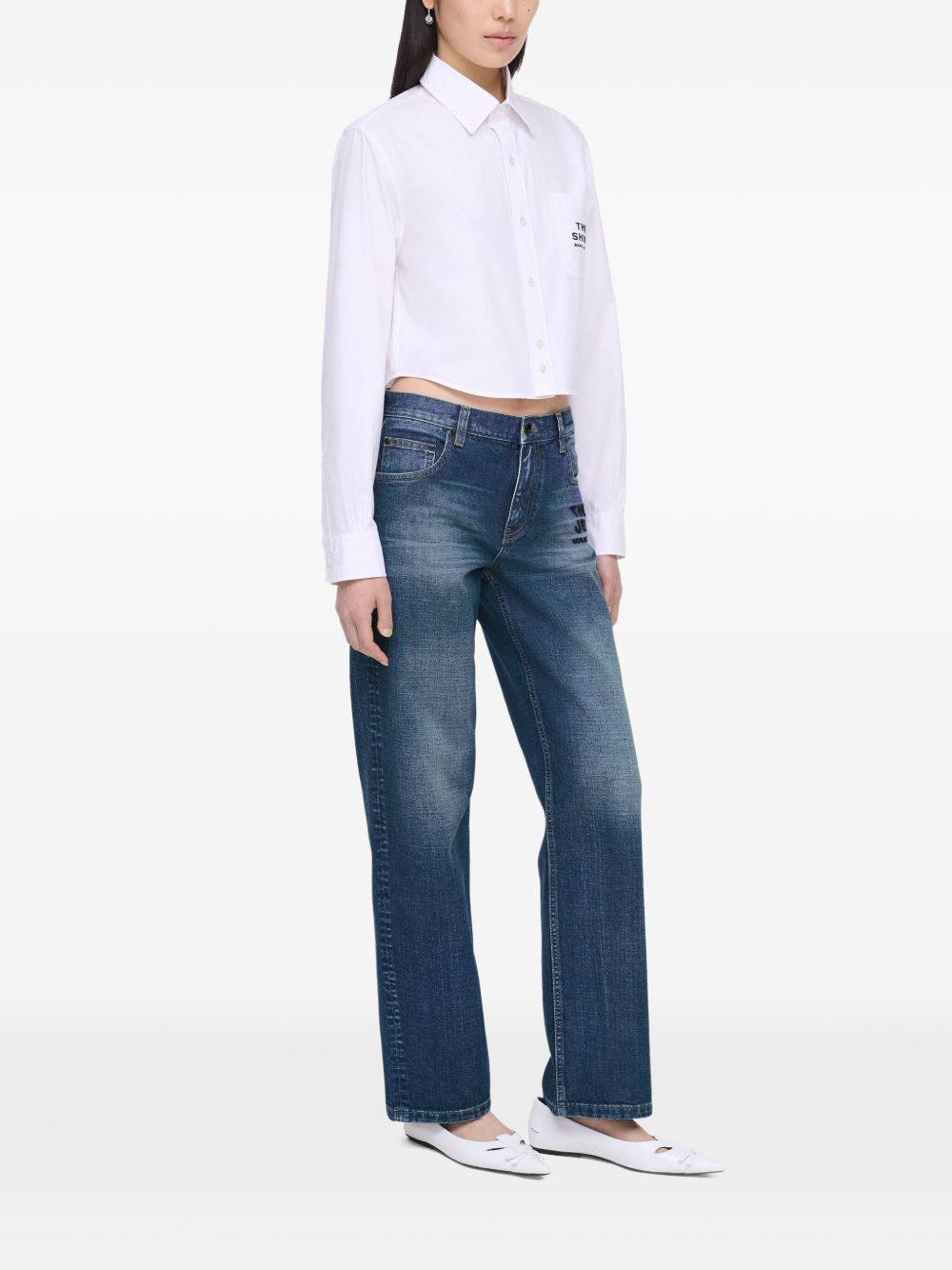 Marc マークジェイコブスデニムコットンジーンズ - Image 7