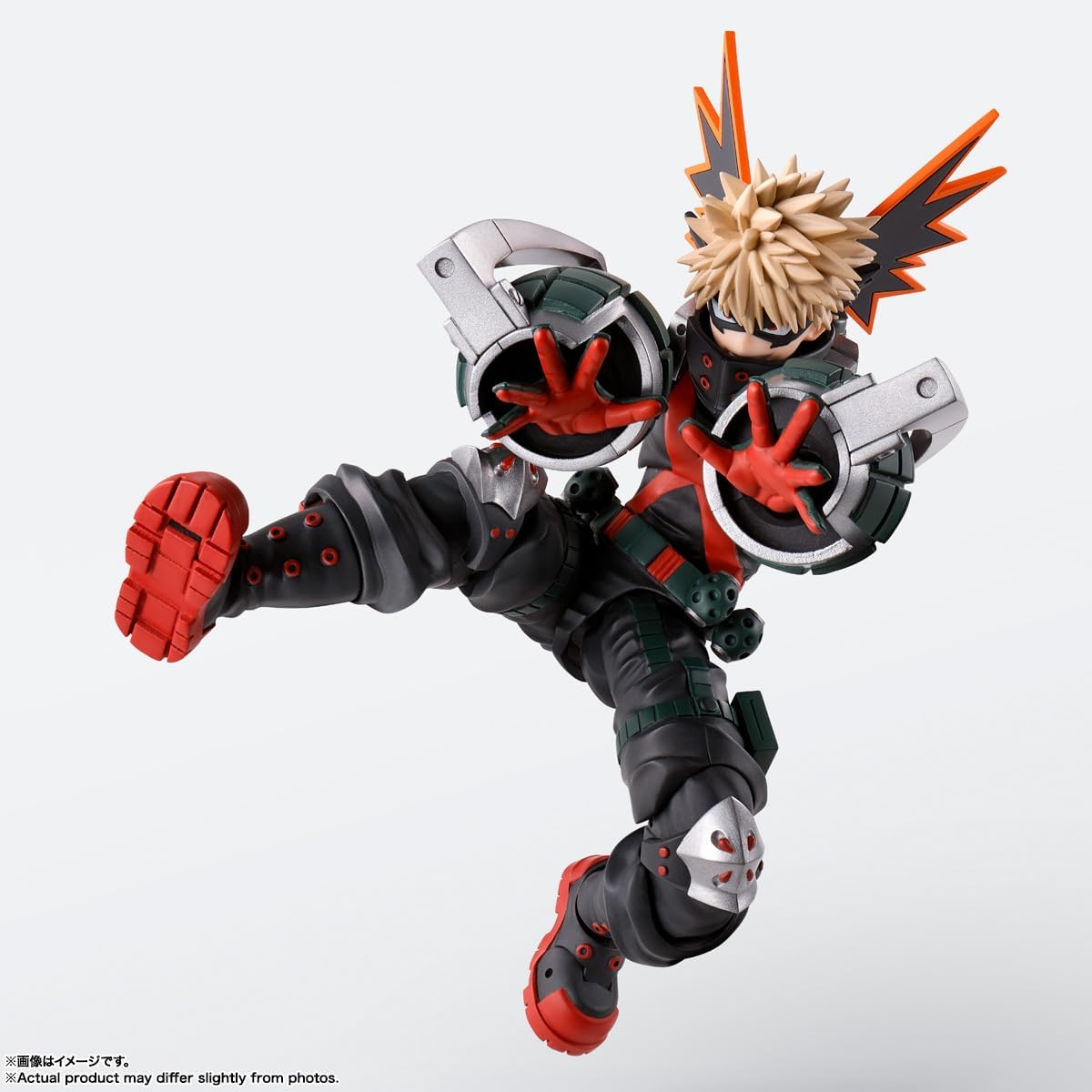 BANDAI SPIRITS S.H. Figuarts My Hero Academia Katsuki Bakugo Approx. 5.7 inches (145 mm), PVC & ABS, Pre-painted Action Figure