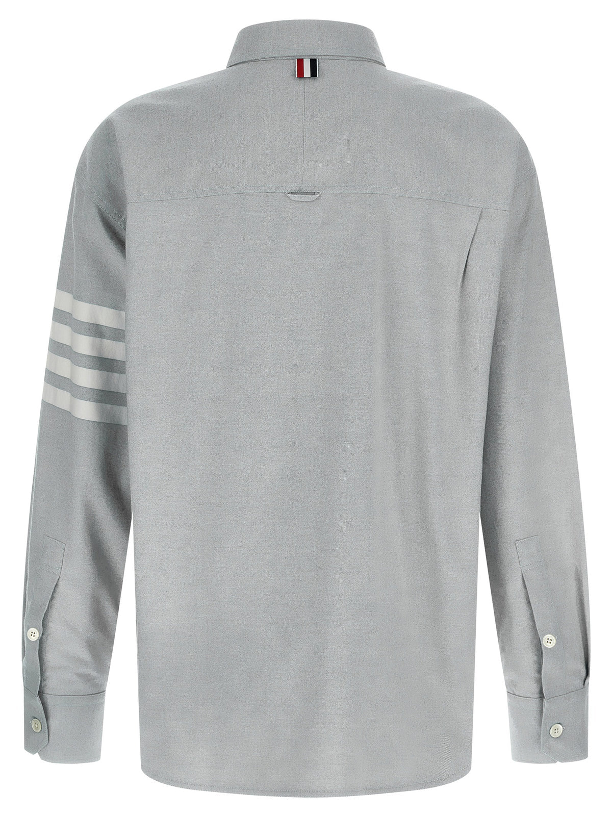 Thom Thom Browne '4 Bar'フランネルシャツ - Image 7