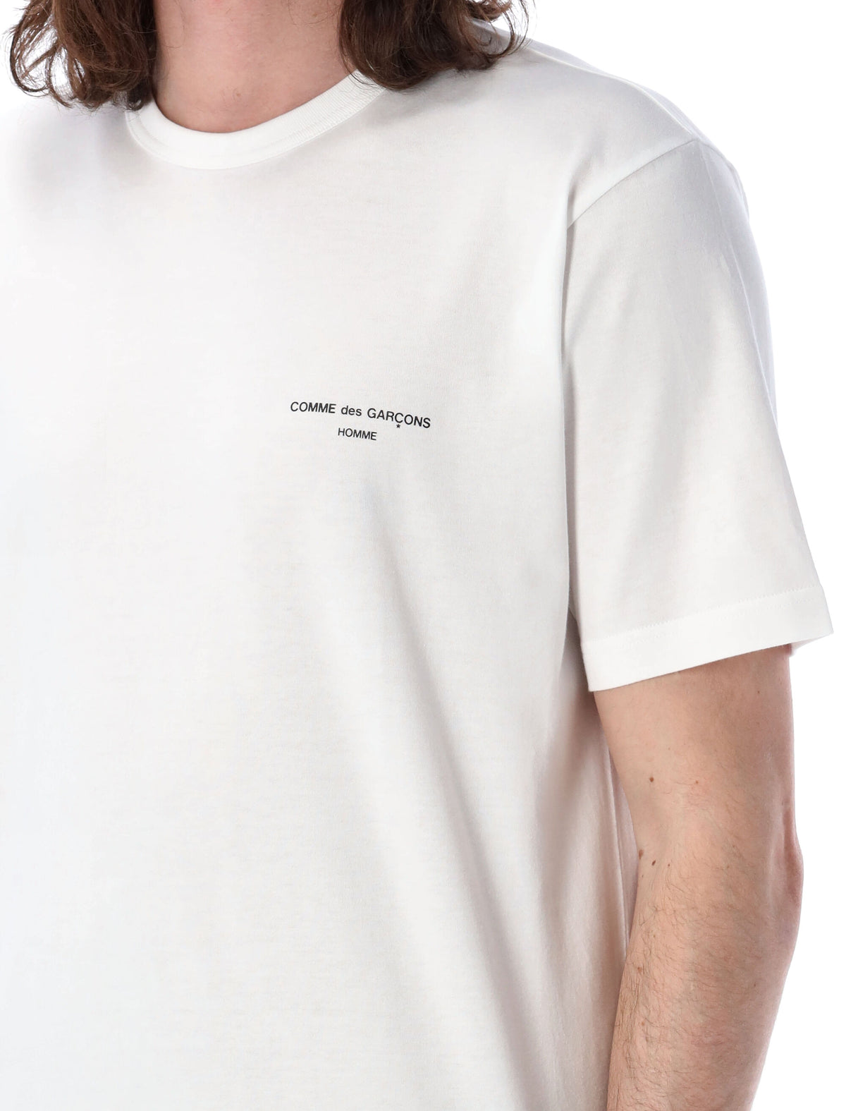 Comme Comme Des Garcons Homme Tシャツとポロスホワイト - Image 7