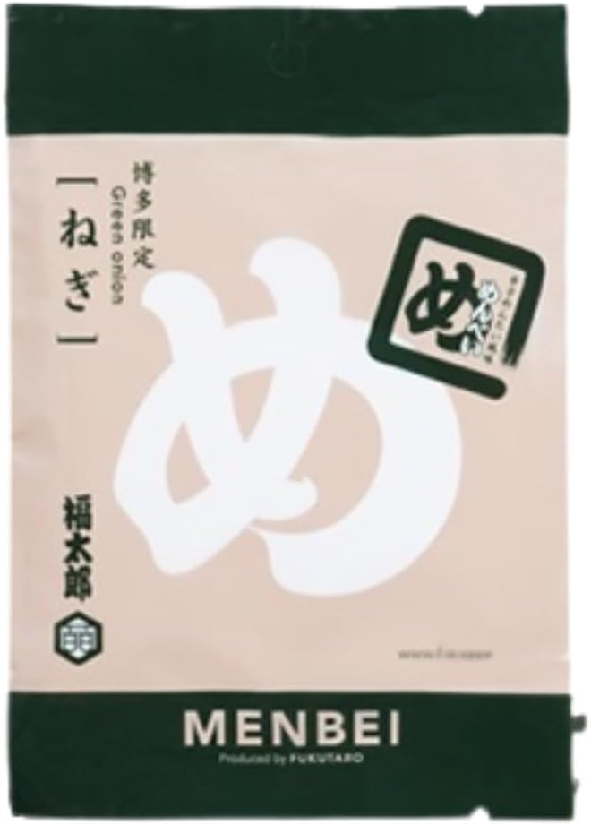 Menbei Fukuoka Value Pack 6-Variety Set Spicy Plain Green Onion Onion Snacks Assortment Souvenir Local Specialty