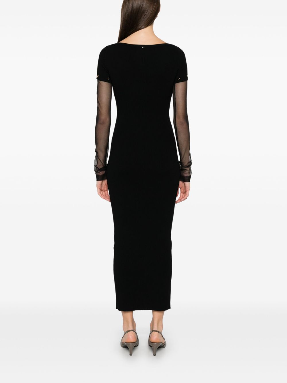 Sportmax SportMaxはプリニットロングドレス - Image 7