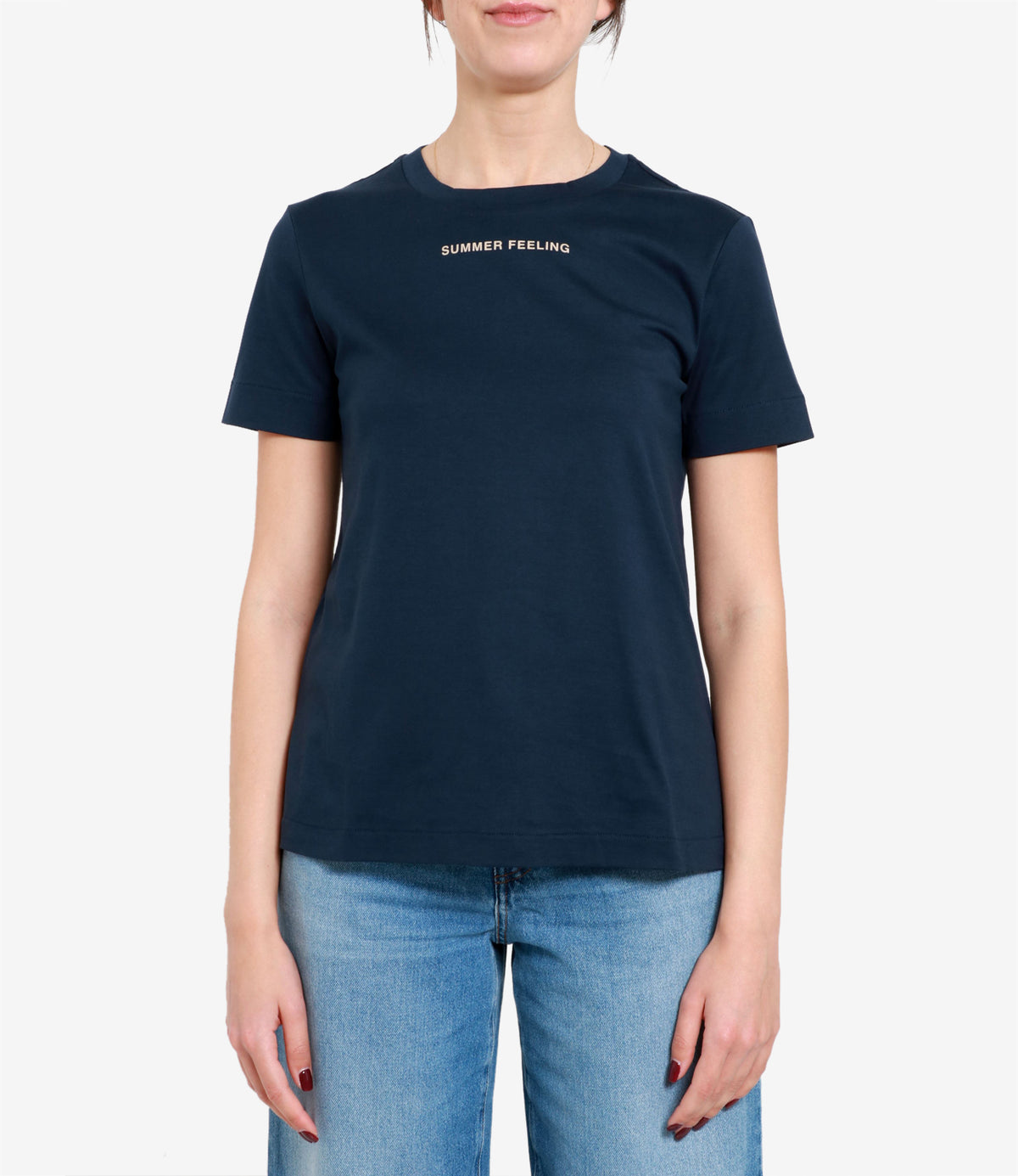 Max S マックスマラTシャツとポロスブルー - Image 7