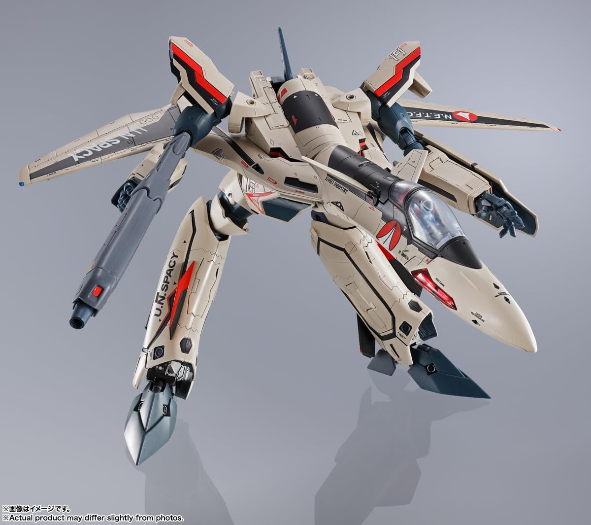 BANDAI SPIRITS DX Chogokin Macross Plus YF-19 Excalibur (Isamu Dyson Machine) Approx. 9.8 inches (250 mm), ABS & PVC & Die Cast Pre-painted Action Figure