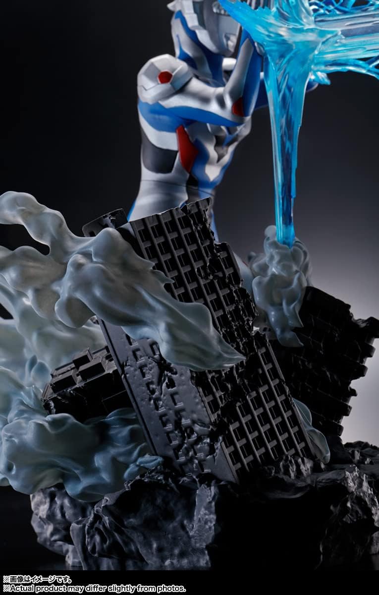 BANDAI SPIRITS Figuarts Zero Ultraman Z Ultraman Z Original Approx. 11.4 inches (290 mm), ABS & PVC Pre-painted Complete Figure