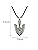 JoJo's Bizarre Adventure LACKINGONE Stand Arrow Pendant Necklace Metal Rope Chain Leather Cord Necklace Anime Moe Goods Accessories Gift for Children Alloy Silver Stand Arrow, Metal