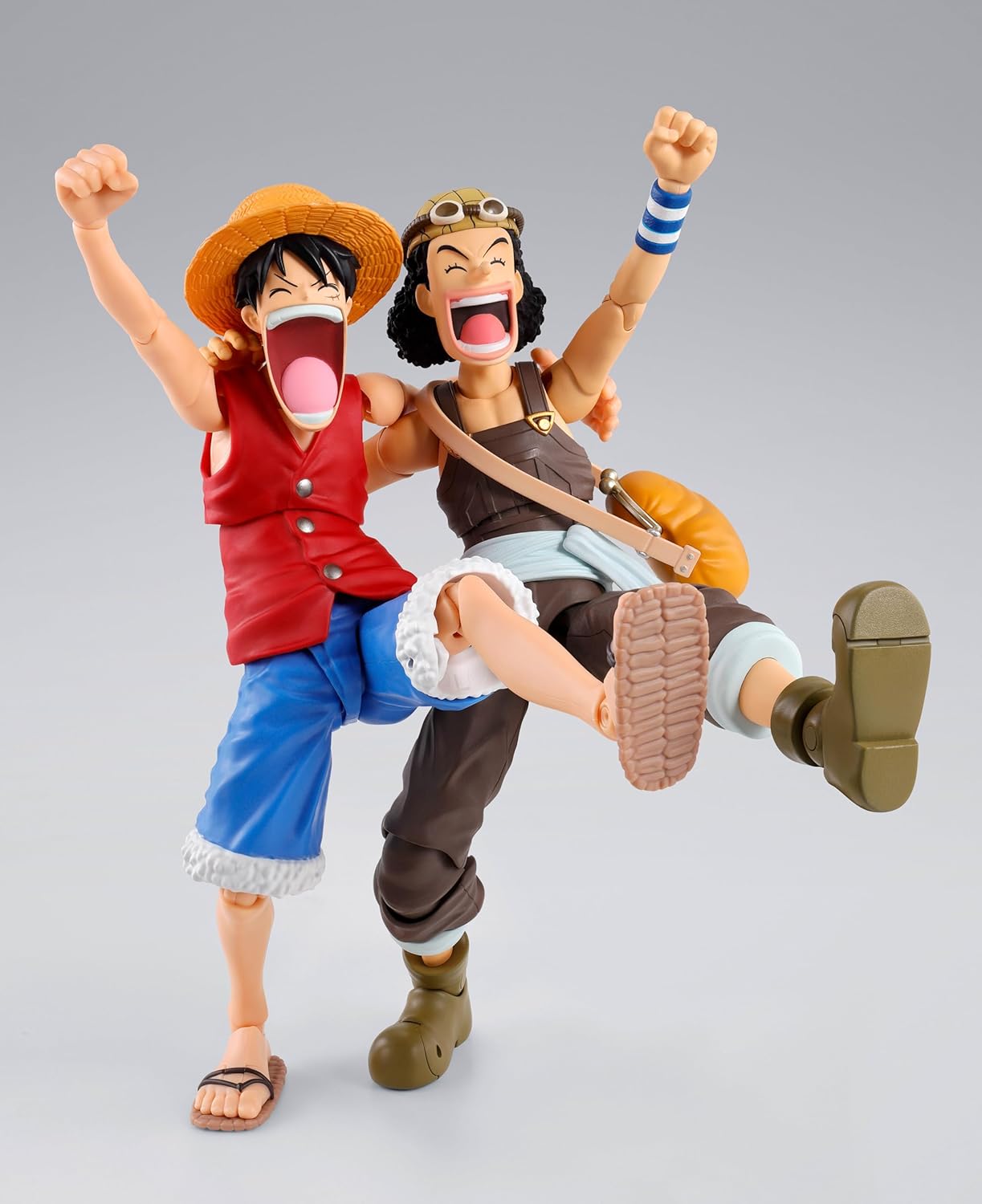TAMASHII NATIONS S.H. Figuarts One Piece Usopp - Dawn of Adventures, Approx. 5.7 inches (145 mm), PVC & ABS Pre-painted Action Figure