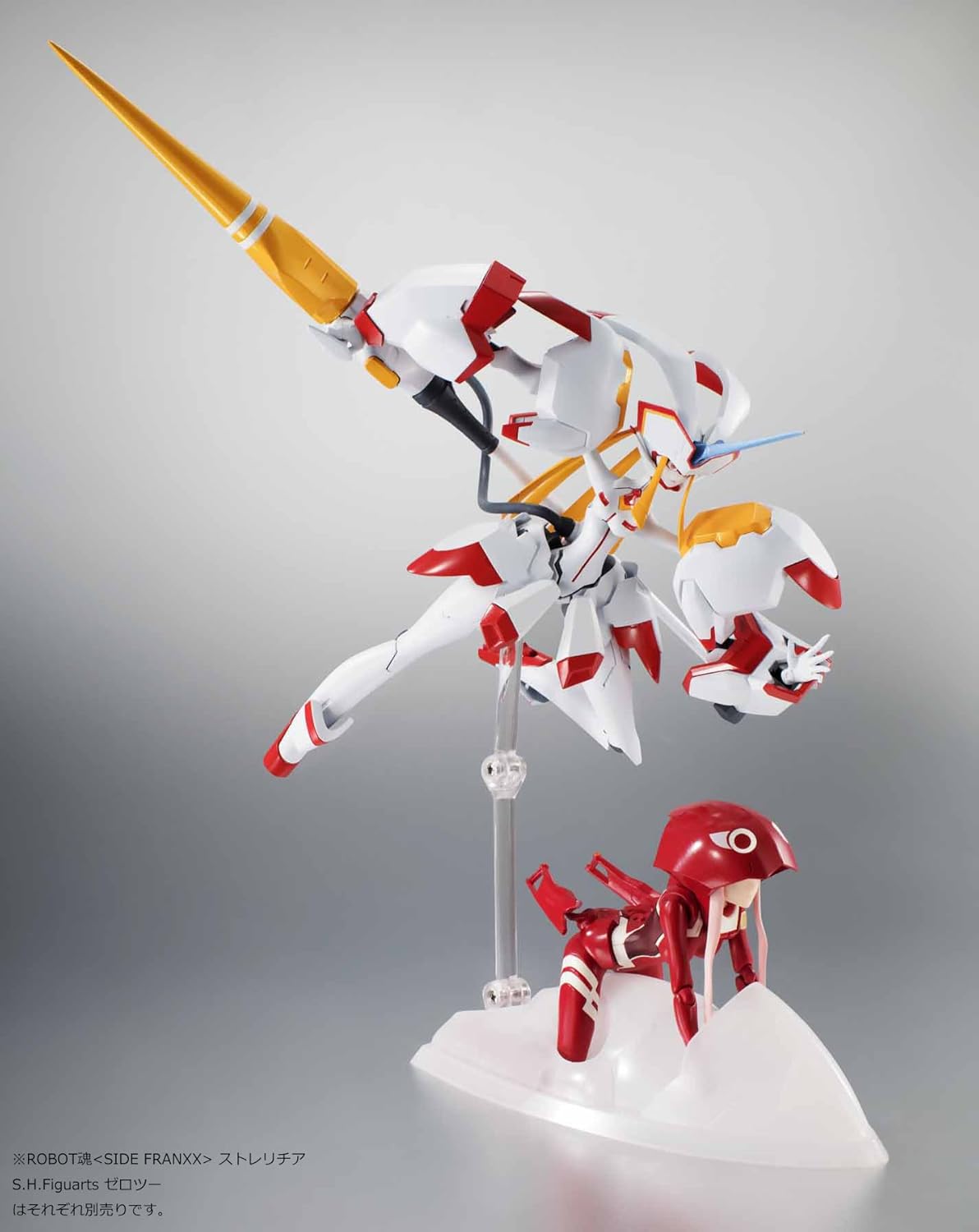 TAMASHII NATIONS ROBOT魂 ダーリン・イン・ザ・フランキス [SIDE FRANXX] ストレリチア 約160mm ABS&PVC製 塗装済み可動フィギュア