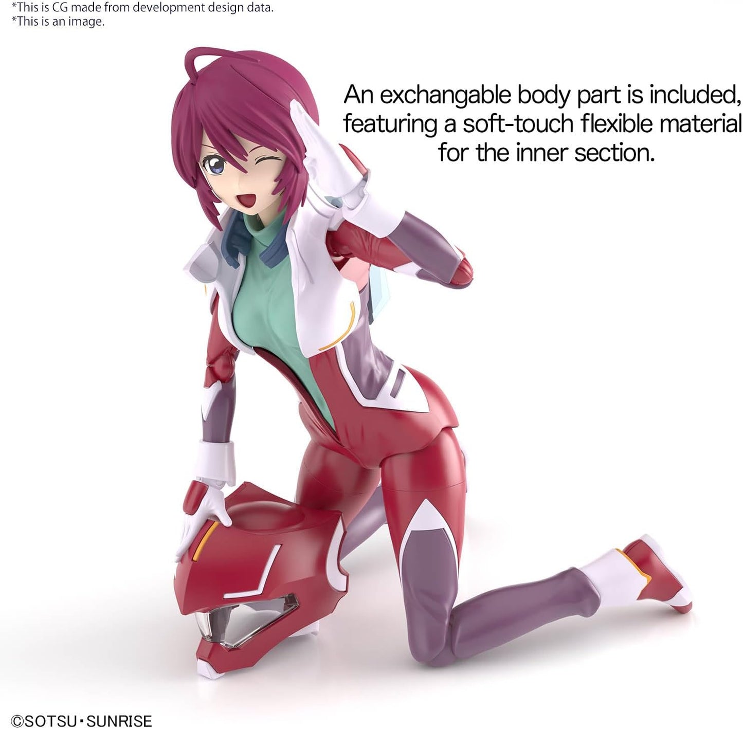 Figure-rise Standard Mobile Suit Gundam SEED DESTINY Lunamaria Hawke Pre-colored Plastic Model