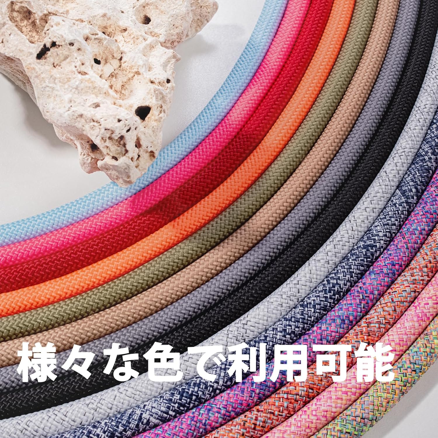 [VOVMOEYA] Camera Strap, Shoulder Strap for Fujifilm X100VI, Sony A6700, Canon EOS R10, Nikon Zf, Camera Rope, Crossbody Shoulder Quick Release Climbing Rope, Nylon with Metal Ring Neck Strap for SLR