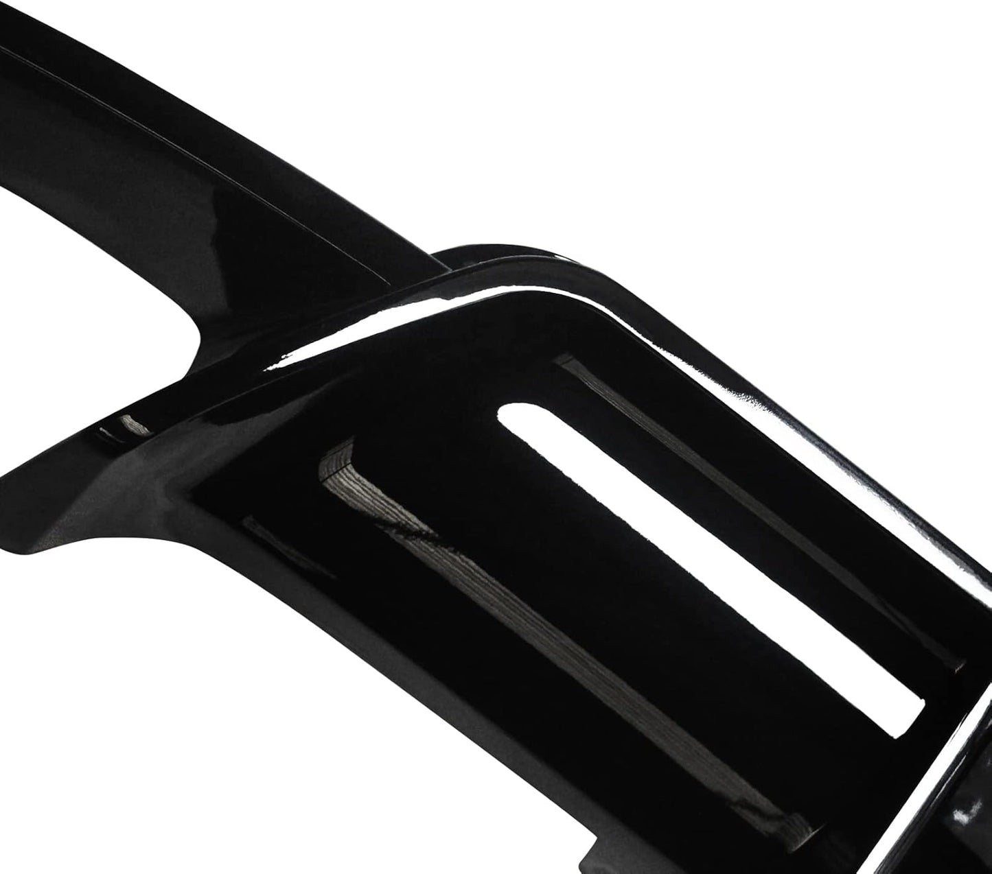 CARIG Camry Rear Diffuser, Toyota Camry WS/WS Leather Package for 2018-2023 Vehicles, Rear Pan Bar Spoiler, Rear Pan Bar Diffuser, LED Brake Lamp, ABS Painted, Glossy Black, Genuine Parts, Custom Car