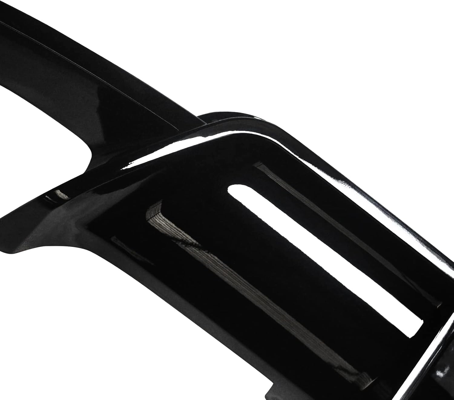 CARIG Camry Rear Diffuser, Toyota Camry WS/WS Leather Package for 2018-2023 Vehicles, Rear Pan Bar Spoiler, Rear Pan Bar Diffuser, LED Brake Lamp, ABS Painted, Glossy Black, Genuine Parts, Custom Car