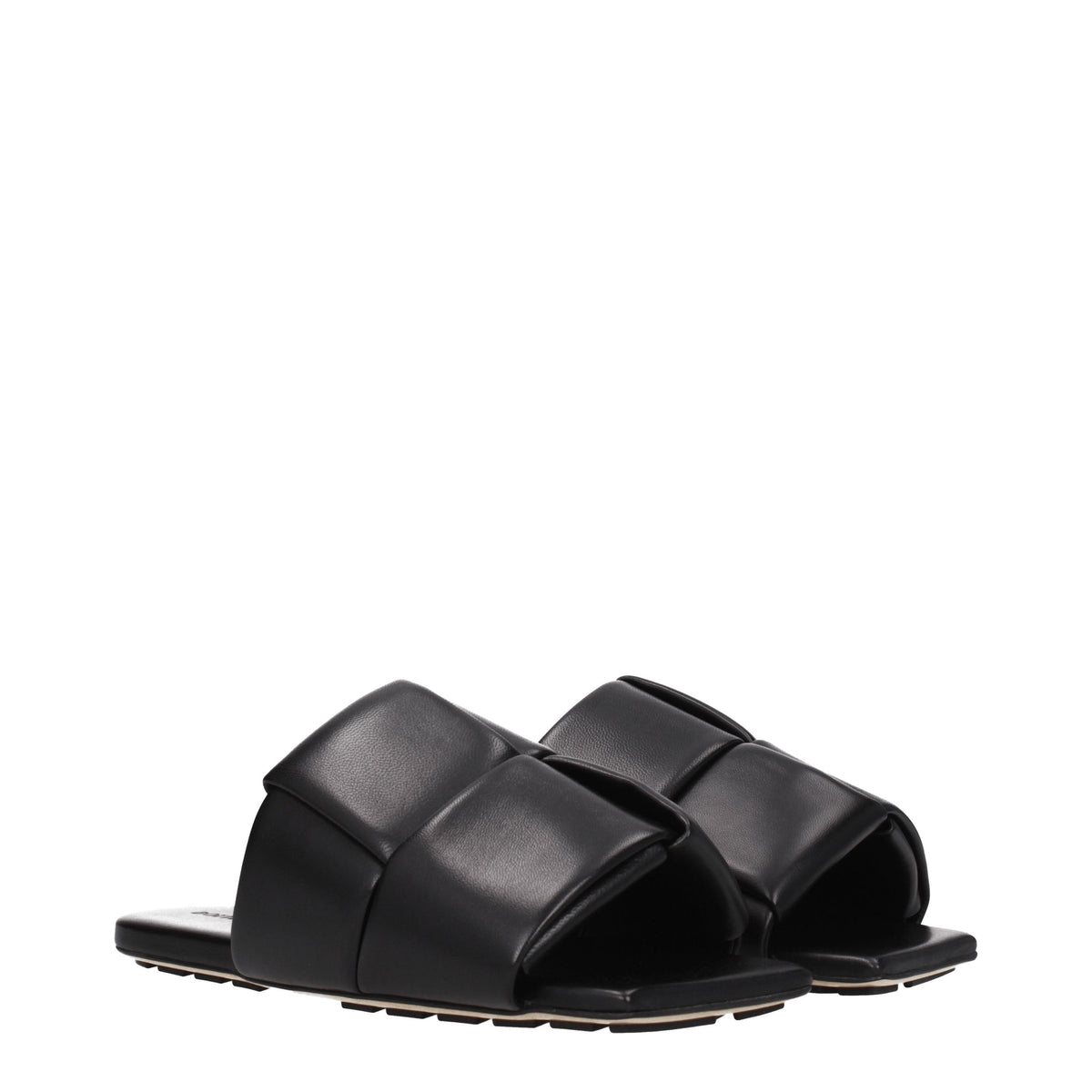 Bottega Bottega Veneta Slippers And Hooves Man Leather Black - Image 7