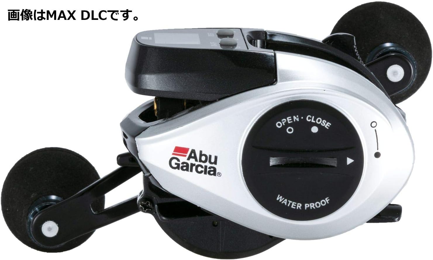 Abu Garcia MAX DLC DLC-L Standard Gear Model with Digital Line Counter, Left-Hand Retrieve (English Language Not Guaranteed)
