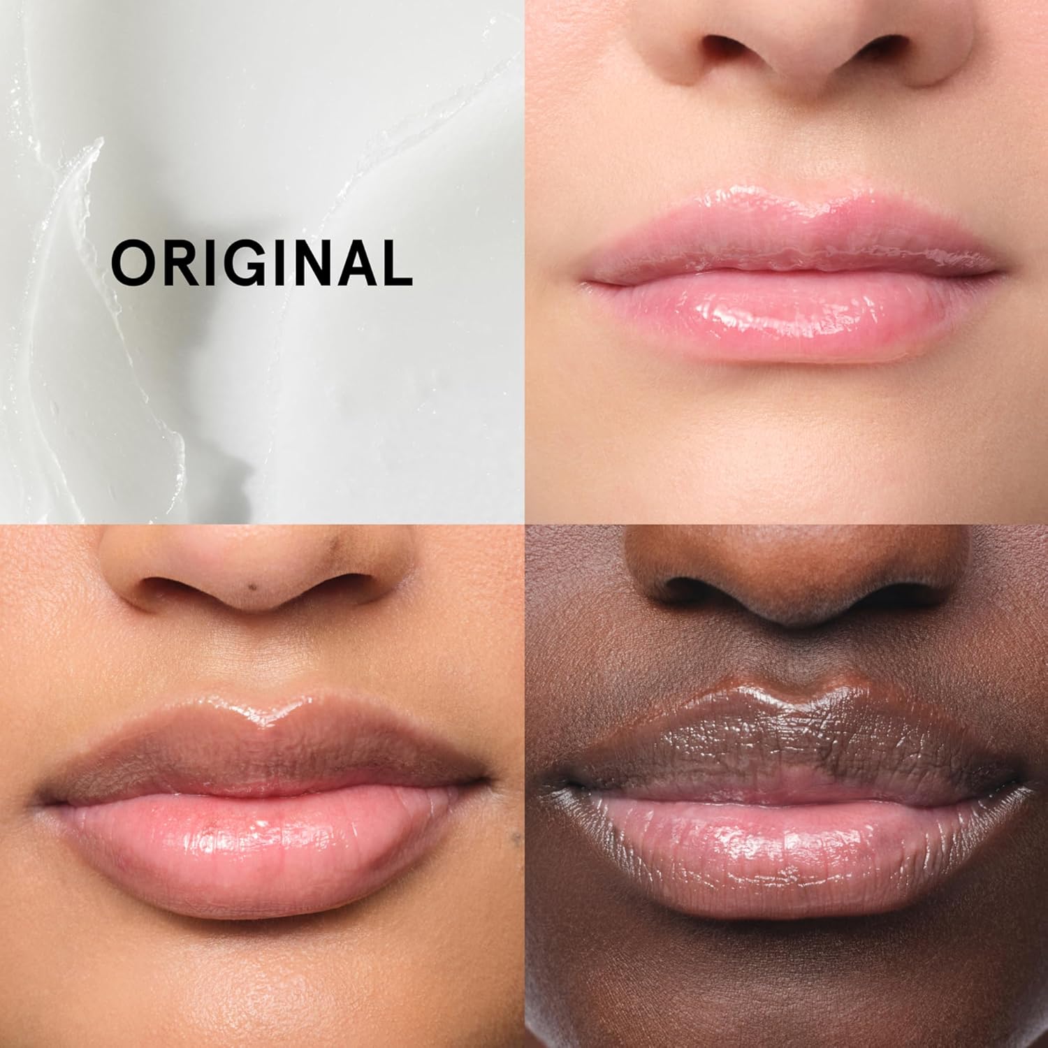 Glossier Balm Dotcom Hydrating Lip Balm - Universal Salve, Up to 12Hr Moisture - Lanolin, Beeswax & Castor Oil for Dry Lips, Cuticles & Skin - Original, Clear Fragrance-Free, 15ml