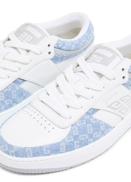 GIVENCHY Gムーブ ミックスレザー＆デニムモノグラム72 スニーカー - Image 7