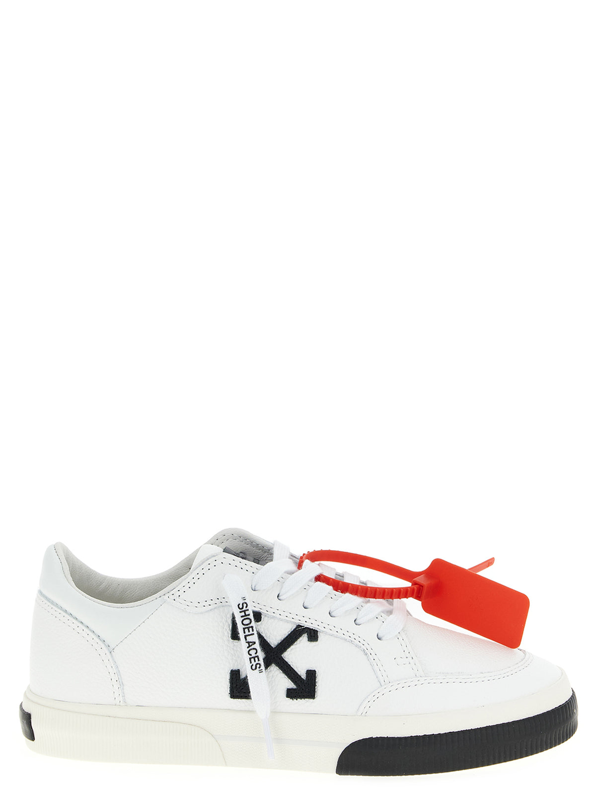 Off Off White 'New Low Vulcanized Leather' Sneakers - Image 7