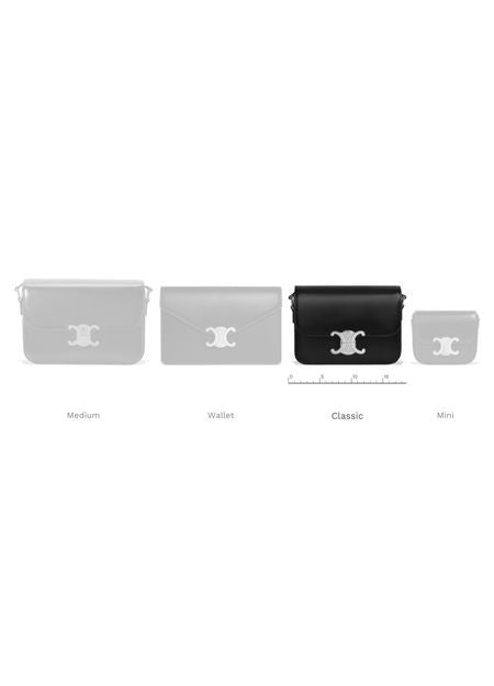 CELINE Triomphe teen bag in nubuck calfskin - Image 7