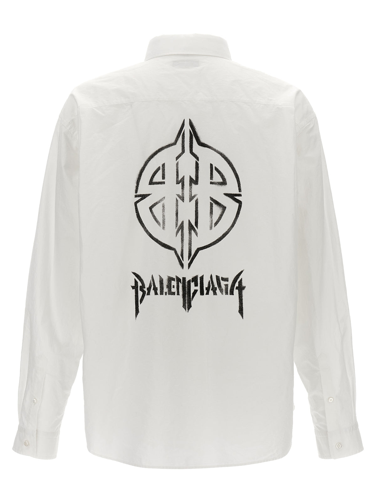Balenciaga バレンシアガのロゴプリントシャツ - Image 7