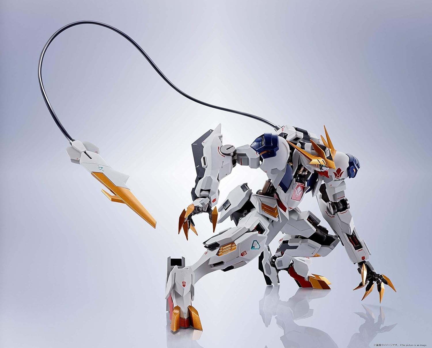Metal Robot Spirits, Mobile Suit Gundam, Iron-Blooded Orphans [Side MS] Gundam Barbatos Lups Rex Approx. 5.9 inches (150 mm), ABS & PVC & Die Cast Pre-painted Action Figure