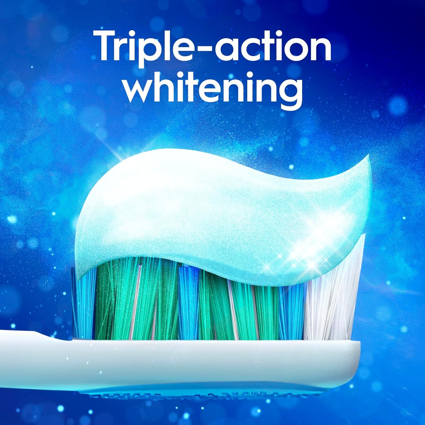 Crest 3D White Advanced - Pasta dental blanqueadora de dientes, menta radiante, 3.3 onzas, paquete de 2