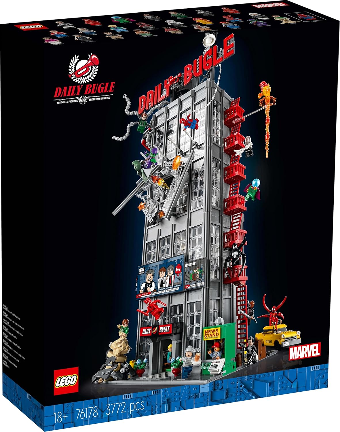 LEGO 76178 Super Heroes Daily Bugle Toy Present, Blocks, Boyfriend, Girl, Girlfriend, Boyfriend, Interior Decoration