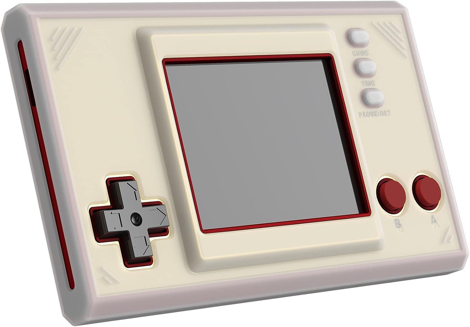 PlayVital Translucent Clear Silicone Cover Protective Case Skin for Nintendo Games & Watch: Super Mario Bros with 2 Screen Protectors