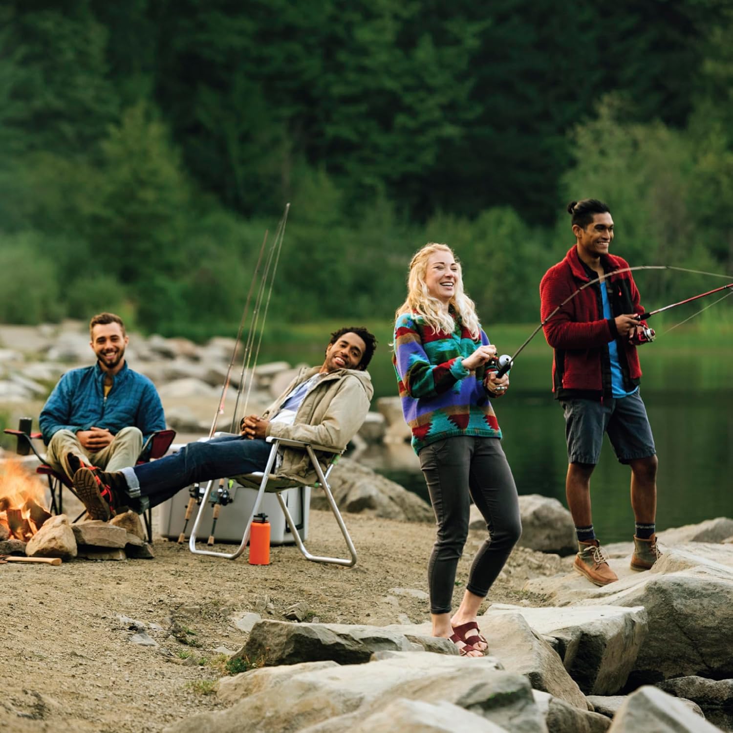 Zebco Spincast 33 Fishing Reel, Right/Left Handed Retrieve Changeable Bite Alert All Metal Gear Zebco Cajun Line Presspool