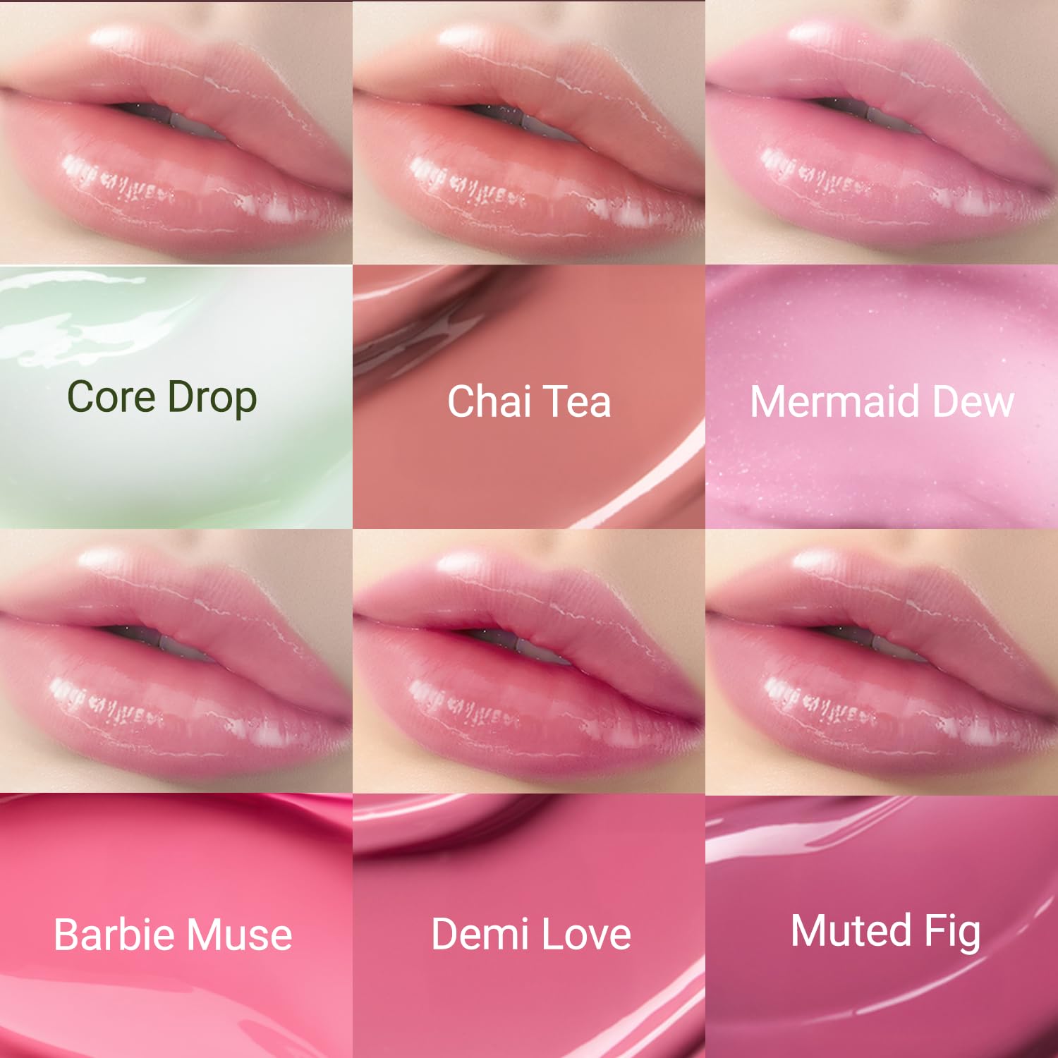 JUNG SAEM MOOL LIP-PRESSION - Brillo de labios de metal | Brillo labial tintado hidratante con un aplicador de metal de precisión higiénico e ingredientes infundidos en suero, brillo de labios coreano (rosa doze)