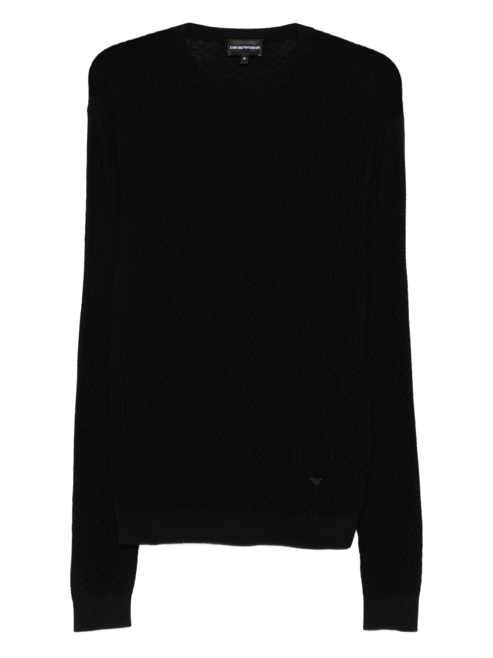 Emporio エンポリオアルマーニウールクルーネックジャンパー - Image 7