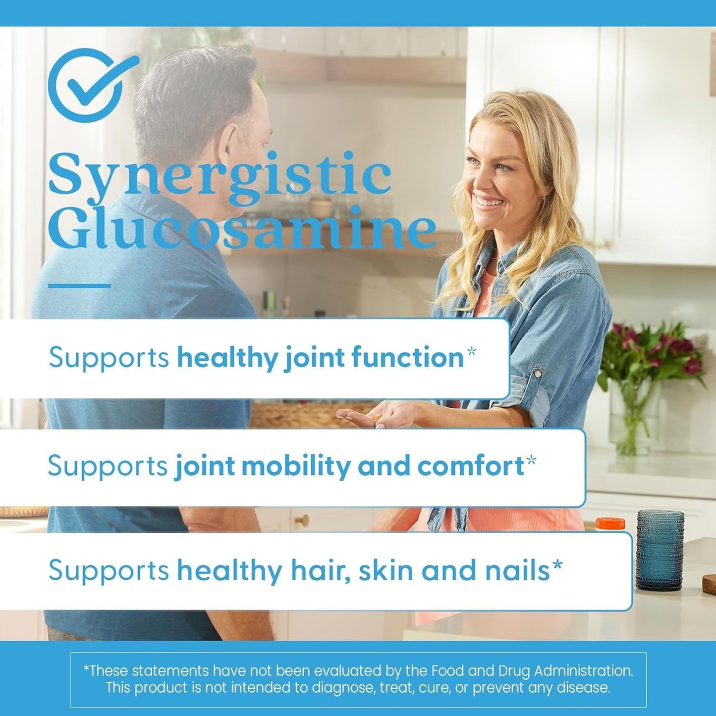 Doctors Best Synergistic/Glucosamine/OptiMSM Formula, 180c