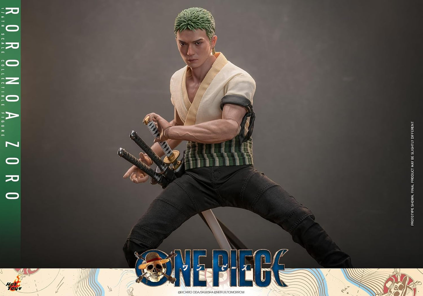 Hot Toys TV Masterpiece One Piece (Netflix) Roronoa Zoro 1/6 Scale Figure