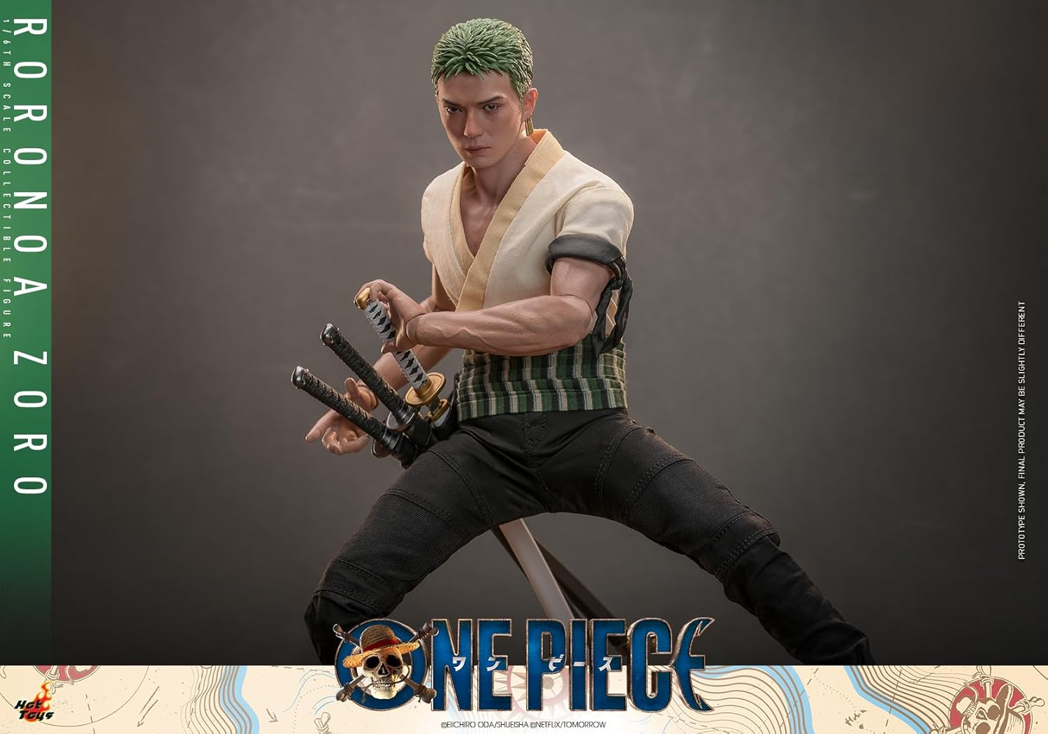 Hot Toys TV Masterpiece One Piece (Netflix) Roronoa Zoro 1/6 Scale Figure